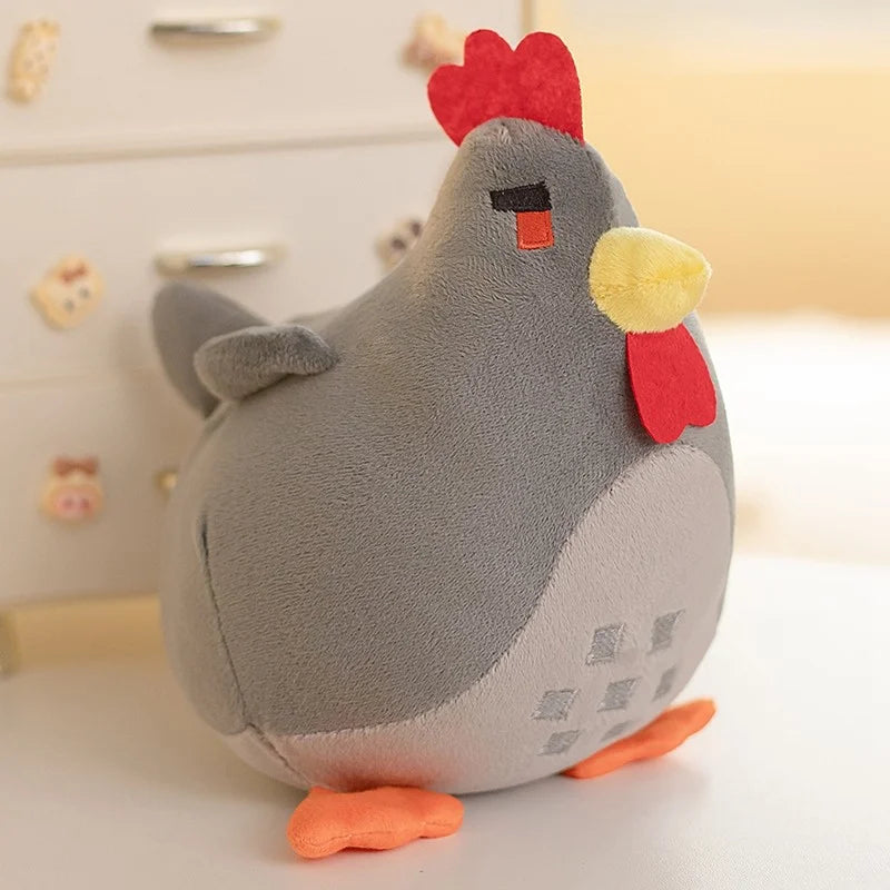 Hen Cute Stuffed Animal Plush Toy Adorable Soft Chicken Rooster Toy Plushies and Gifts - Perfect Present for Kids, Easter Gift