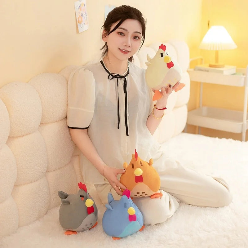 Hen Cute Stuffed Animal Plush Toy Adorable Soft Chicken Rooster Toy Plushies and Gifts - Perfect Present for Kids, Easter Gift