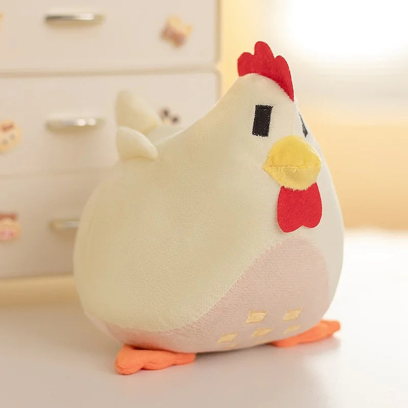 Hen Cute Stuffed Animal Plush Toy Adorable Soft Chicken Rooster Toy Plushies and Gifts - Perfect Present for Kids, Easter Gift