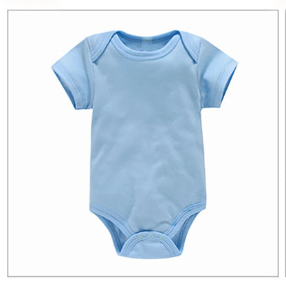 3PCS/Lot Baby Clothes Boy/Girl Baby Bodysuit Summer Clothes Solid Color Romper Soft Cotton Jumpsuit For Newborns Clothing 2021