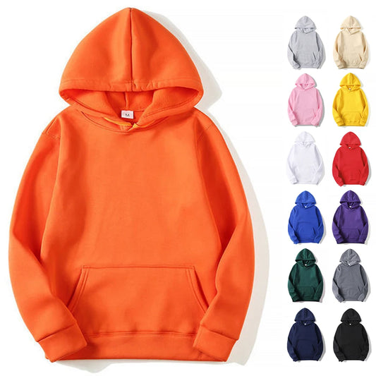 Plain Sublimation Fleece Hoodies Bulk Wholesale Pullover Men Hooded Sweatshirt Cheap Solid Hoodie For Man Sudaderas Para Hombre