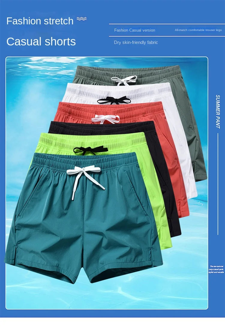 2024summer hot selling sports shorts, running pants, three piece pants, men's and women's zippered pockets, couple's short