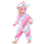 MICHLEY Winter Baby Rompers Hooded Flannel Cosplay Toddler Infant Clothes Overall Bodysuits Jumpsuit Costume For Kids Girl Boy