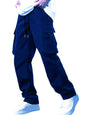 2025new men's workwear pants, European and American men's loose straight casual pants, men's workwear pocket pants