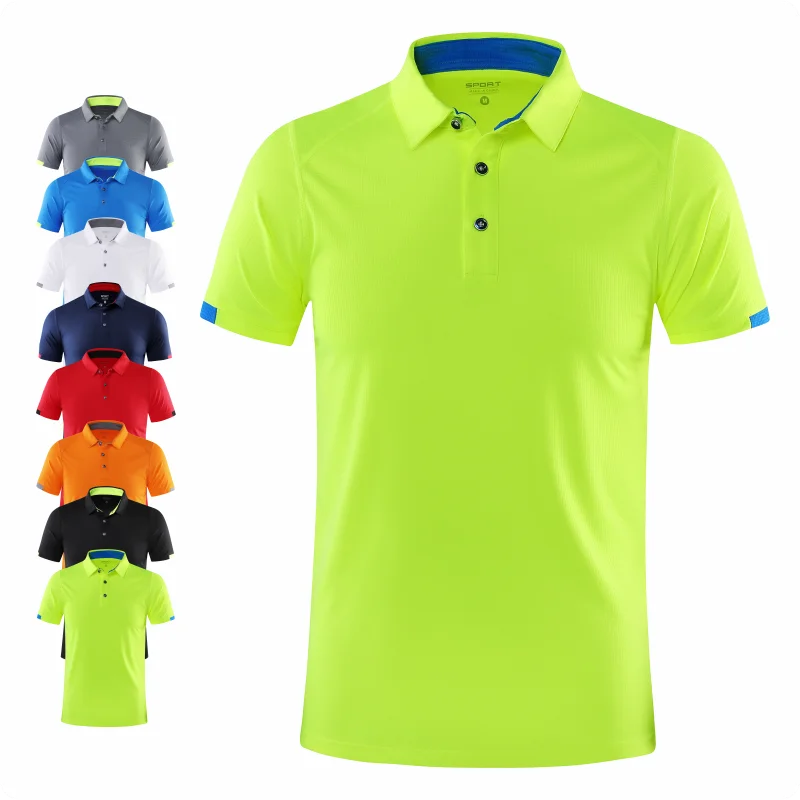 Casual Sports Quick-drying Lapel Short-sleeved POLO Shirt Cycling Suit Fitness Suit For Men