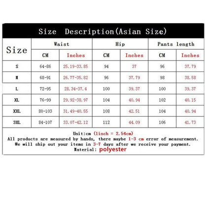 Casual Printed Sports Running Trousers Men Women Autumn Drawstring Long Pants Fitness Solid Sweatpants Unisex Gym Wear