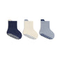 3 Pairs Kids Cotton Socks Boys and Girls Cute Comfy Breathable Baby Non-slip Floor Socks