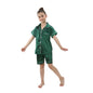 2024 New Summer Children Clothes Pajama Set Stain Silk Soft Solid Color Comfortable Clothing Kids Girls Boys Pajamas Sleepwear