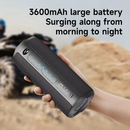 ZEALOT S49PRO Portable Bluetooth Speaker 20W IPX6 Waterproof Powerful Sound Box Bass Boost Dual Pairing True Wireless Speaker