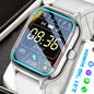 Smart watch full touch screen, sports watch, can answer and make calls, with message reminders, customizable dial wallpaper and