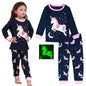 Halloween Pajamas for Kids Boys Pyjamas Set Children Girl Pumpkin Skeleton Carnival Nightwear Infant Cartoon Cute Clothing Pjs