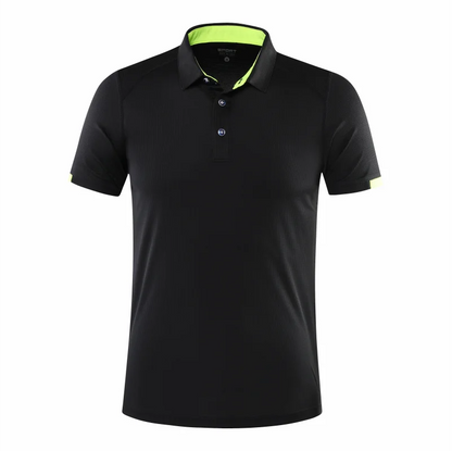 Casual Sports Quick-drying Lapel Short-sleeved POLO Shirt Cycling Suit Fitness Suit For Men