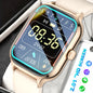 Smart watch full touch screen, sports watch, can answer and make calls, with message reminders, customizable dial wallpaper and